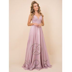 BEAUTIFUL DRESS-R352-DUSTY ROSE